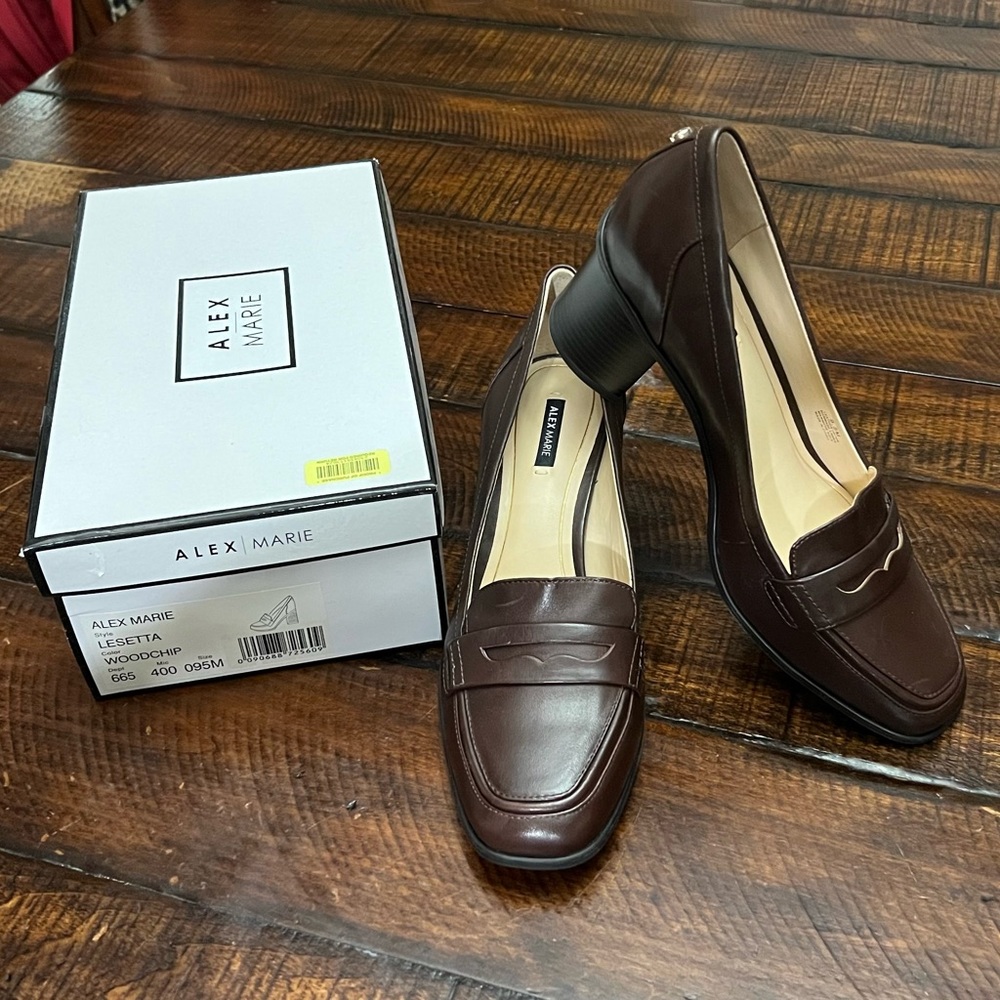 Alex Marie Heeled Loafers